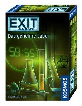 Kosmos EXIT - Das Spiel - Das geheime Labor, Partyspiel 1 - 6 Spieler 90 Minuten ab 12 Jahr(e) (692742)