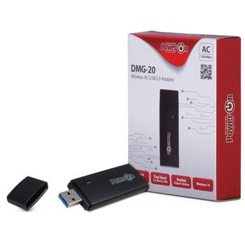 INTER-TECH POWER ON DMG-20 WIFI STICK WIFI/USB ADAPTER                 IN BTOP (88888128)