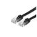 VALUE Value Flat CAT6 UTP Ethernet Cable Black 1m Factory Sealed