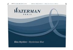 WATERMAN Tintenpatrone Standard Mysterious Blue (alt: Blauschwarz)