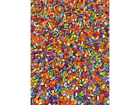 NABBI Nabbiperler i bøtte stripete (10 000) (7756)