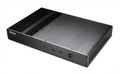 AKASA Galileo T, Fanless Aluminium Slim THIN Mini ITX Case, 2 HP Cooler, VES