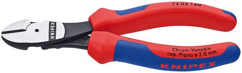KNIPEX diagonal cutting nippers atramentized 160 mm (7402160)