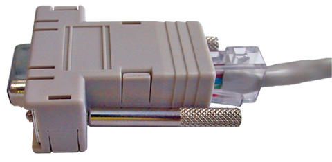 VADDIO EZCamera Control Adapter | RJ-45 Female - DB9 Male for Cisco C-Ceries Codecs | Adaptor | 5.08cm | Grey (998-1002-232)