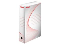 ESSELTE Arkivboks ESSELTE 80mm hvit (10)
