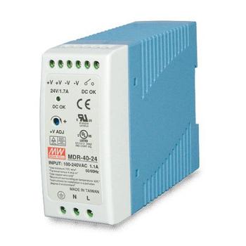 PLANET POWER SUPPLY 40W 24V DC SINGLE OUTPUT INDUSTRY DIN RAIL ACCS (PWR-40-24)