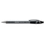 PAPERMATE Flexgrip Ultra, Sort, Sort, Grå, Clip-on retractable ballpoint pen, Mellem, 1 mm, Ambidextrous/tohåndede