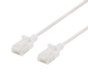DELTACO Slim U/UTP LSZH 1M white