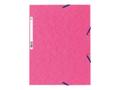 EXACOMPTA Strikkmappe EXACOMPTA A4 3 kl 400g rosa