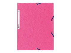 EXACOMPTA Strikkmappe EXACOMPTA A4 3 kl 400g rosa