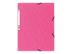 EXACOMPTA Strikkmappe EXACOMPTA A4 3 kl 400g rosa