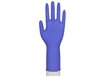 ABENA Handske nitril lang Ac.fri blå XS 100/pk (290405)