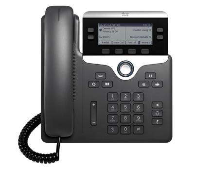 CISCO o IP Phone 7821 - VoIP phone - SIP, SRTP - 2 lines (CP-7821-3PCC-K9=)