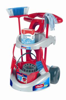Theo Klein Small Vileda broom wagon with accessories -  6721 (6721)