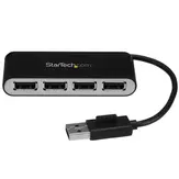 StarTech 4 Port USB 2.0 Hub - USB Bus Powered - Portable Multi Port USB 2.0 Splitter and Expander Hub - Small Travel USB Hub (ST4200MINI2) - hub - 4 porter (ST4200MINI2)