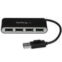 STARTECH StarTech.com 4 Port Portable USB 2.0 Hub with Cable