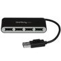 STARTECH 4 PORT PORTABLE USB 2.0 HUB F-FEEDS