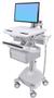 ERGOTRON STYLEVIEW CART WITH LCD ARM LIFE POWERED TALL DBL DRAWERS CH PERP