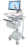 ERGOTRON STYLEVIEW CART WITH LCD ARM LIFE POWERED 4 DRAWERS CH PERP (SV44-1242-C)