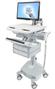 ERGOTRON STYLEVIEW CART WITH LCD ARM LIFE POWERED 4 DRAWERS CH PERP