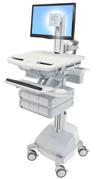 ERGOTRON STYLEVIEW CART WITH LCD PIVOT SLA POWERED 6 DRAWERS CH PERP