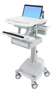 ERGOTRON STYLEVIEW LAPTOP CART SLA POWERED 1 DRAWER CH CRTS (SV44-1111-C)