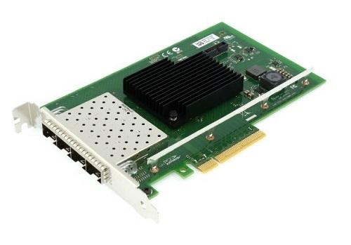 DELL EMC Intel X710 Quad Port 10GbE Base-T PCIe Adapter Low Profile CK (540-BBVP)