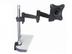 SUNNE Desk, Turn, Tilt, Black