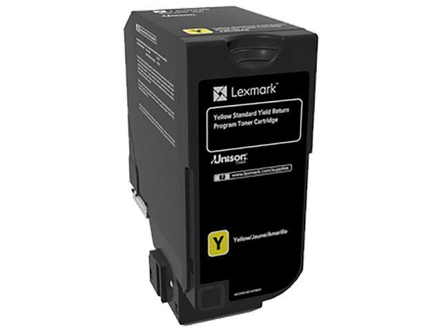 LEXMARK - gul - original - tonerpatron - LRP