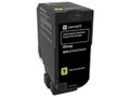 LEXMARK CS720 toner yellow 7k (return)