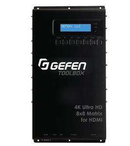 GEFEN Matriisi - 8x8 Matrix 4K Ultra HD for HDMI - black (GTB-HD4K2K-848-BLK)