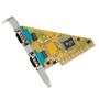 VALUE PCI Adapter, 2x Serial RS232, DB 9 Port