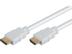 MCAB HDMI HI-SPEED CABLE WHITE 1.5M