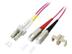 MCAB LWL DUPLEX JUMPER LC/SC 50/125 2M, OM4, LSZH, VIOLETT CABL