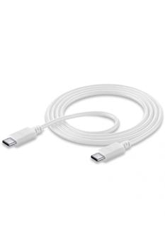 CELLULAR LINE Data Cable 1.2 M USB-C / USB-C White (USBDATACUSBC-CW)