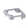 ALLNET Brick’R’knowledge Zwischensteg 1x1 transparent 10er (ALL-BRICK-0307)