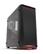 PHANTEKS Eclipse P400 Glass Tempered Glass Panel, ATX, m-ATX, m-ITX, Black/Red