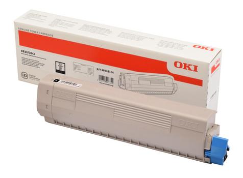 OKI Black Toner Cartridge 10K - 46443120 (46443120)