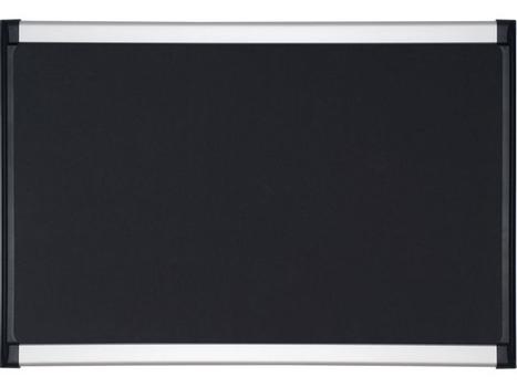 BI-OFFICE Oppslagstavle BI-OFFICE 90x120cm sort (PVI050401)