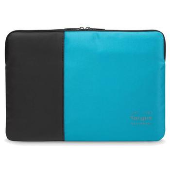 TARGUS Pulse 14in Laptop Sleeve Black and Atoll Blue (TSS94802EU)