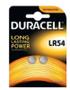 DURACELL Batterie Alkaline, Knopfzelle, LR54, 1.5V