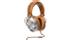 PIONEER SE-MS5T hodetelefoner Kablede, over-ear, sammenleggbare. Mikrofon på kabel. Brun