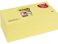 POST-IT Notes 654S Super Sticky Gul 76x76mm