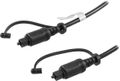 DELTACO Digital Fiber Cable Audio, Toslink-Toslink, 1m