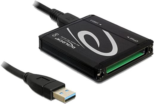 DELOCK minneskortläsare,  extern, USB 3.0, CFast (91686)
