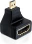 DELOCK HDMI High Speed with Ethernet sovitin, Micro HDMI u - HDMI n