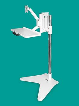 EDBAK MST01 Stativ m/ tasthylle 14-24" Gassfjær justerbar på alle måter (MST01c-B)