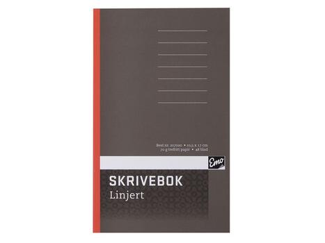 EMO Skrivebok EMO 10,5x17 70g 48bl linjer (21330*10)