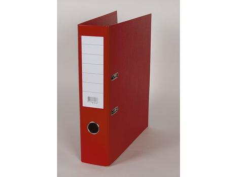 OEM Brevordner 80mm A4 uten skinne rød (400027182*10)