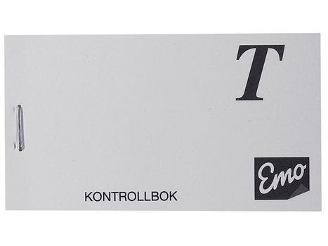 EMO Loddbok EMO Kontrollbok A-Å assortert (279000)